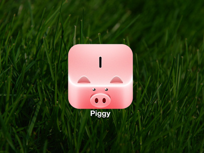 Piggy app icon ios iphone pig piggy