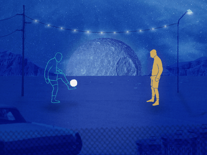 Keepy-Uppy ⚽️ after effects animation ball football keepy kicking loop mograph procreate roto rotoscope rotoscoping uppie uppy