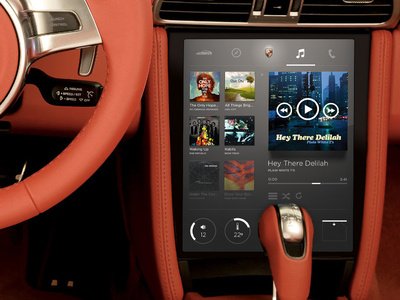 Car center console software