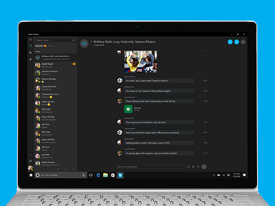 Skype for Windows 10 app chat desktop messaging metro modern skype windows