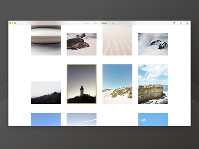 Imagining VSCO for Desktop, Mac - General app concept edit gallery mac minimal photo redesign vsco