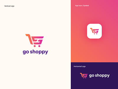 Go Shoppy : E-commerce Logo