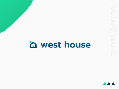 West House - Real Estate Logo Concept branding design logo logo design ui design