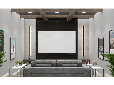 Entertainment room#1 3d design 3d modeling 3dsmax design interior design visualization