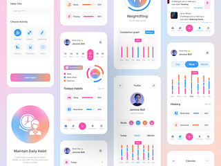 Habit Tracker App by Mehedi Hasan Rana on Dribbble