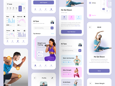 Fitness & Workout Mobile App