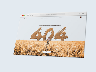 Day 7 - Error 404-page design