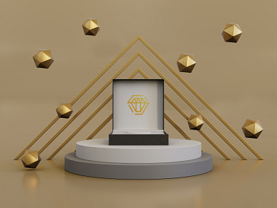 Luxury Diamond Logo diamond diamond logo diamonds elegant gold golden logo logo design luxury