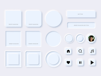 Neumorphism Design app branding design designtrend ui ui design ui trend ux