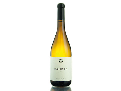 Calibre Douro Doc White Wine calibre douro doc graphic design illustration white wine label