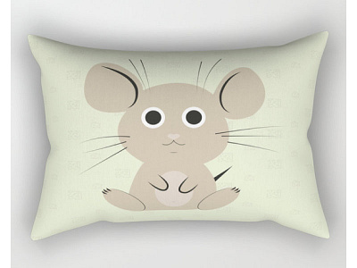 Little Mouse cartoon colorblock funny graphic design illustration minimal mouse series