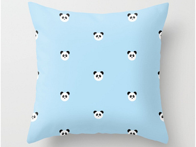 Panda world cartoon colorblock funny graphic design illustration minimal panda panda series