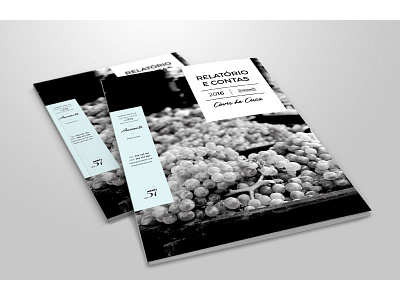 Annual Report - Relatório e Contas annual report cover design cover design graphic design report design