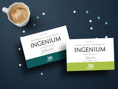 Ingenium Wine labels