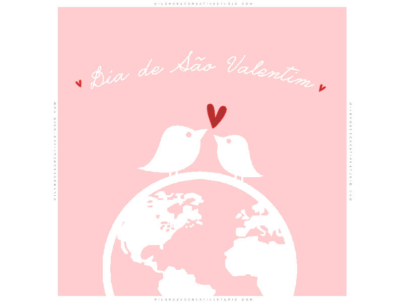 Lovers day gif preview gif graphic design handwritten love lovers minimal theme red rose typography valentines day white