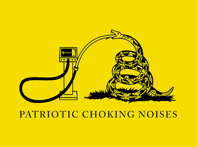 Patriotic Choking Noises covid-19 humor illustration meme vexillology