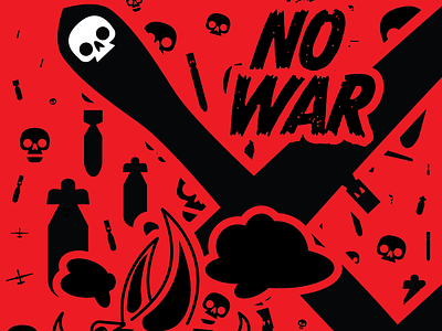 No War - Drone. illustration poster vector war
