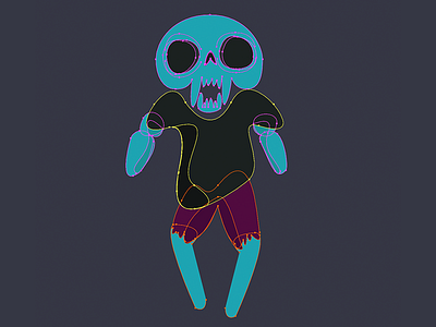 Skull-Se Update #4 character illustration skull vector