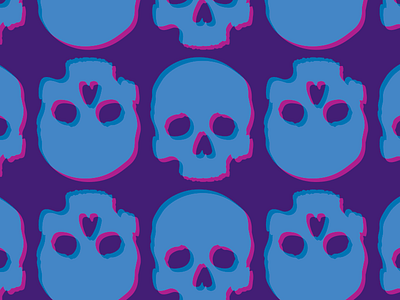 Skull Pattern pattern skulls vector