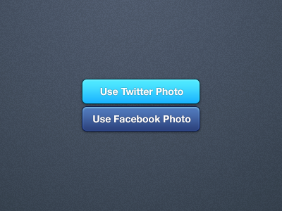 Social Media Image Import Buttons buttons facebook social twitter