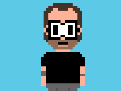 Self Portrait pixel pixel art portrait