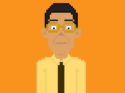 Gustavo "Gus" Fring breaking bad gus fring pixel art