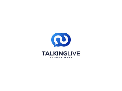 Talkinglive logo design a b c d e f g h i j k l m n app icon blue brand identity branding chat chat logo colourful logo cute dating app dating logo ecommerce logo logo design logodesign message modern logo o p q r s t u v w x y z talk logo talking