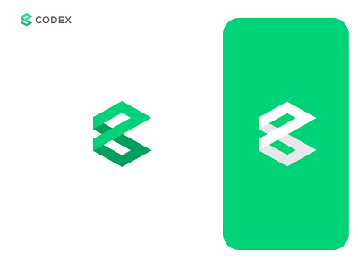 Letter C - CODEX logo design