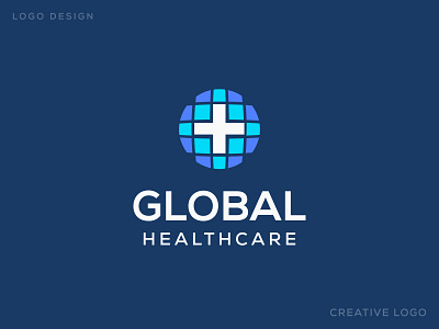 Global health care logo design