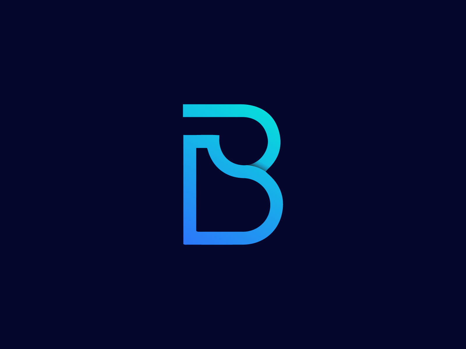 Letter P + B / logo design by HQ Shakib || Creative Logo Designer on ...