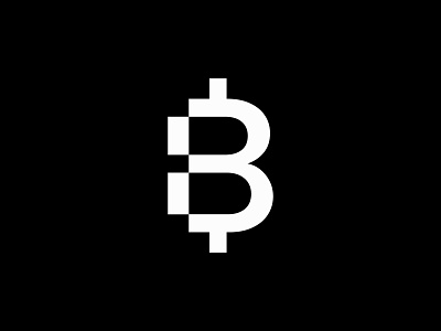 B / blockchain logo