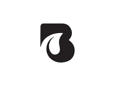 B leaf b b logo brand identity brand mark branding leaf letter letter b logo logo design logodesign logomark minimal minimalist modern modern logo salon sophisticated spa symbol