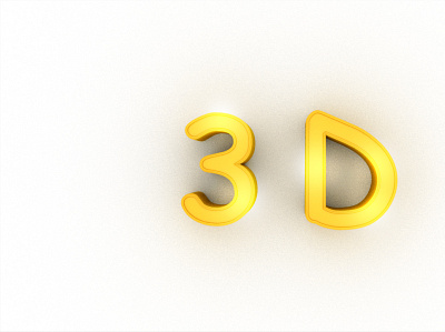 3D text Design in Adobe Photoshop 3d animation graphic design logo motion graphics