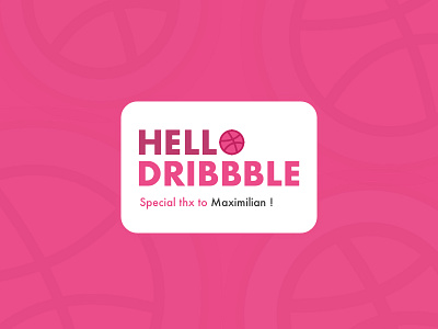[First Shot] Hello Dribbble !