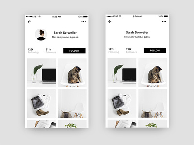 User Profile | Free .Sketch #5