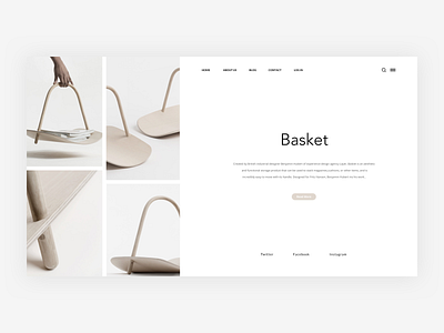 Basket - Website Header