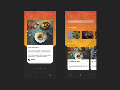 Meals - Food App Concept