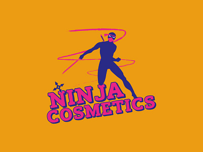 Ninja Cosmetics branding logo logo design visual identity