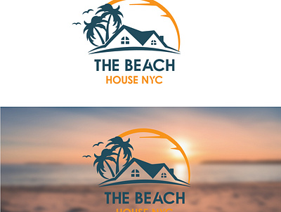 Beach Home logo logo