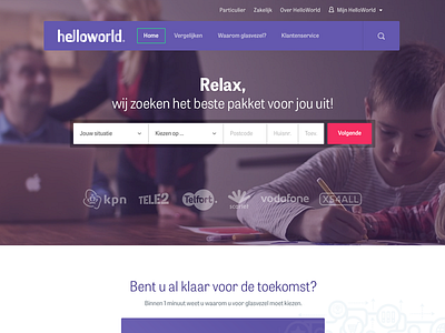 Helloworld background bar corporate design home identity search video web