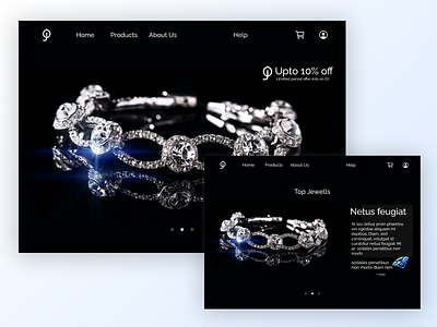 Jewellery website design