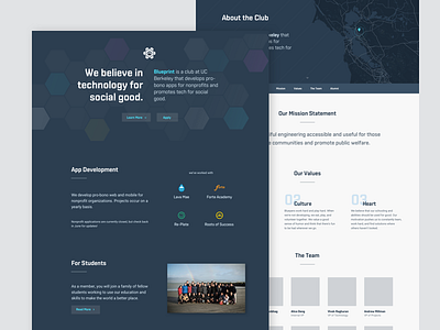 Blueprint Website Redesign