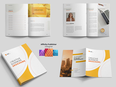 Affinity Publisher Multipage Brochure Design affinity affinity publisher brochure design minimal multipage print