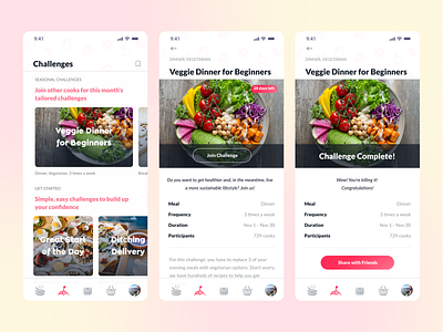 meal planner / cooking app