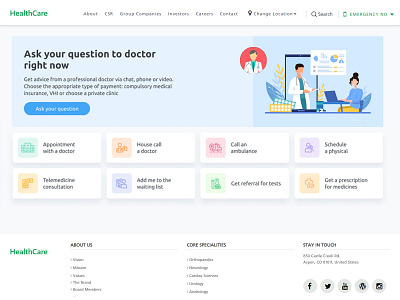 Healthcare - Hospital Website