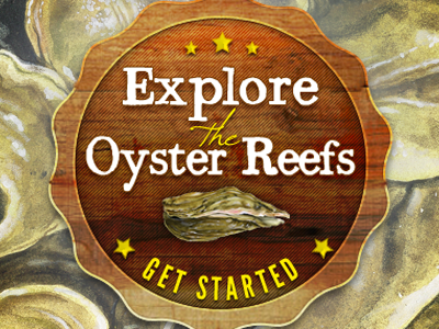 Explore the Oyster Reef interactive stamp