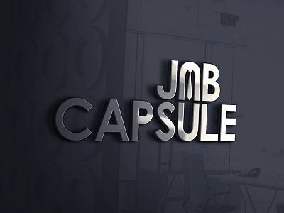 Job Capsule Logo design logo