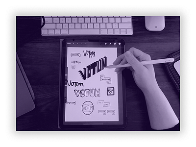 Votum - A Look Behind the Scenes app design brand identity graphic design process ui userflow ux visual design