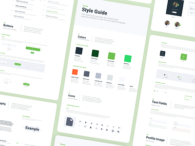 Tevora Digital Style Guide brand identity button design design digital style guide iconography sliders style guide styles text fields typography ui vector
