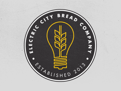 Electric City Bread Company artisan bakery branding logo